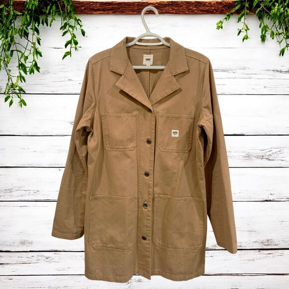 Vans Jackets & Blazers - Vans Women's Rocko Tan/Khaki Utility Sz Large